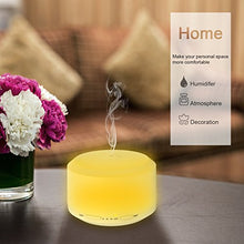 Load image into Gallery viewer, 450ML Essential Oil Diffuser with 8 LED Color Changing Lamps, ZOOKKI Aromatherapy Diffuser for Essential Oils with 4 Timer Settings and Waterless Auto Shut-off Feature for Large Room
