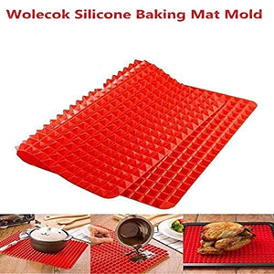 11PCS Air-Fryer-Accessories with Recipe-Cookbook-Liners, Non-stick Barrel/Pan + Metal Holder + Multi-Purpose Rack +Baking Mat