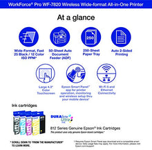 Load image into Gallery viewer, Epson Workforce Pro WF-7820 Wireless All-in-One Wide-Format Printer with Auto 2-Sided Print up to 13" x 19", Copy, Scan and Fax, 50-Page ADF, 250-sheet Paper Capacity, 4.3" Screen, Works with Alexa
