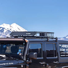Load image into Gallery viewer, ARIES 2070450 Black Steel Quick-Release Roof Rack Crossbars, Fits Select Jeep Wrangler JK, JL, Gladiator
