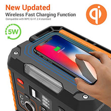Load image into Gallery viewer, Portable Camping Generator, 330W/78000mAh Portable Power Station, CPAP Battery Power Supply,Solar Generator with110V AC, 12V/10A DC,QC3.0 &amp;TypeC, Wireless Charger,SOS Light for Travel Home Emergency
