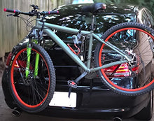 Load image into Gallery viewer, OxGord 2-Bike Rack Trunk Mount - Deluxe Bicycle Carrier for Most Sedans/Hatchbacks/Minivans and SUVs - Holds Two Cycles
