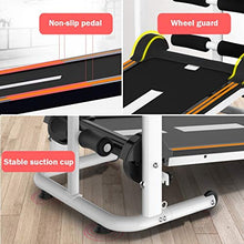 Load image into Gallery viewer, Treadmills for Home 440lbs Weight Capacity Silent Treadmill Folding Shock Running, Supine, Twisting, Draw Rope 4-in-1 Mechanical Mini Walking Machine
