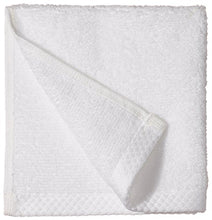 Load image into Gallery viewer, Amazon Basics Quick-Dry Washcloth - 100% Cotton, 12-Pack, White
