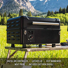 Load image into Gallery viewer, Traeger Grills Ranger Portable Wood Pellet Grill and Smoker, Black Small
