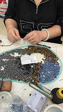 Load image into Gallery viewer, Triple Protection Crystal Bracelet，Energy Crystal Bracelet Tigers Eye Black Obsidian and Hematite Beads Bracelet for Men Women, Crystal Jewelry Stone Bracelets Bring Luck and Prosperity and Happiness
