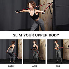 Load image into Gallery viewer, INNSTAR Booty Resistance Band Glute Cord Cable Machine for Hip Home Workout Cable Kickbacks with Instructions &amp; Carry Bag (Heavy)

