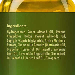 MAJESTIC PURE Arnica Sore Muscle Massage Oil for Body - Best Natural Therapy Therapy Oil with Lavender and Chamomile Essential Oils - Warming, Relaxing, Massaging Joint & Muscles - 8 fl. oz.