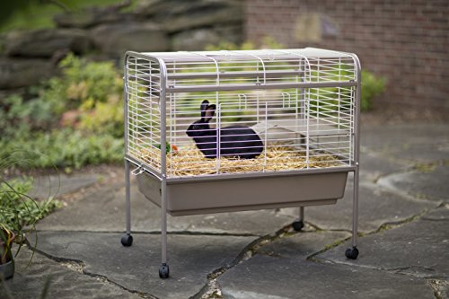 Load image into Gallery viewer, Prevue Hendryx 425 Pet Products Small Animal Cage with Stand, 32-Inch by 21-1/2-Inch by 33-1/2-Inch,Coco/White