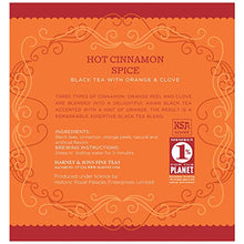 Load image into Gallery viewer, Harney &amp; Sons Hot Cinnamon Spice Tea Tin - Black Tea with Orange &amp; Sweet Clove - 2.67 Ounces, 30 Sachets
