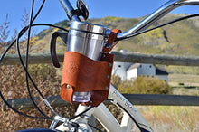 Load image into Gallery viewer, Rocky Mountain Holster Personalized Bicycle Cup Holder, Bike Cup Holder, Handle bar Cup Holder, Water Bottle cage
