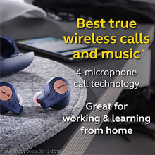 Load image into Gallery viewer, Jabra Elite Active 65t Earbuds – True Wireless Earbuds with Charging Case, Copper Black – Bluetooth Earbuds with a Secure Fit and Superior Sound, Long Battery Life and More
