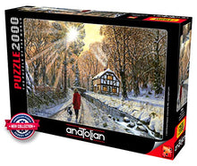 Load image into Gallery viewer, Anatolian Puzzle - Winter Woodland - 2000 Piece Jigsaw Puzzle #3954
