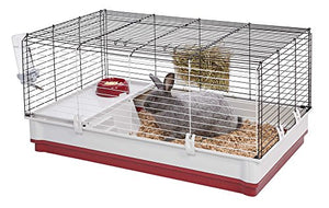 MidWest Homes for Pets 158 Wabbitat Deluxe Rabbit Home, Rabbit Cage, 39.5 L x 23.75 W x 19.75 H inch