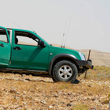 Load image into Gallery viewer, AFA Tooling - Set of 4 Wheel Chocks | Heavy Duty Rubber Wedge for Front and Back Tires | Quick Grip Ribbed Design, Ergonomic Carry Handles | Chock Block for Your Camper, Trailer, RV, Truck, Car or ATV
