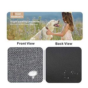 HiCaptain Folding Metal Dog Crate Cover for 36 Inch Wire Pet Cage(Two-Tone Gray)