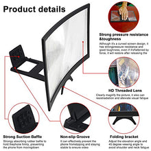 Load image into Gallery viewer, GLISTON 12&#39;&#39; 3D Phone Screen Enlarger, Curved Screen Magnifier for Cell Phone, HD Screen Amplifier, Folding Screen Magnifier for Movies, Videos, Gaming
