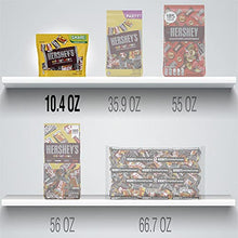 Load image into Gallery viewer, HERSHEY'S Miniatures Assorted Chocolate Candy Bars, Individually Wrapped, 10.4 oz Share Bag
