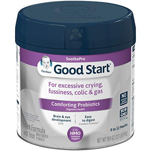 Gerber Good Start Soothe (HMO) Non-GMO Powder Infant Formula, Stage 1, 19.4 Ounces