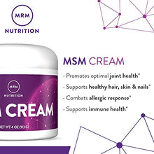 Load image into Gallery viewer, MRM MSM Cream with Vitamin A &amp; D - 4 Oz.
