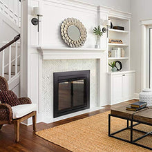 Load image into Gallery viewer, Pleasant Hearth AN-1010 Alpine Fireplace Glass Door, Black, Small
