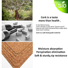 Load image into Gallery viewer, Aothia Office Desk Pad, Natural Cork &amp; PU Leather Dual Side Large Mouse Pad, Laptop Desk Table Protector Writing Mat Easy Clean Waterproof for Office Work/Home/Decor (Gray,31.5" x 15.7")
