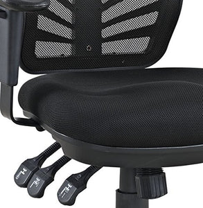 Modway Articulate Ergonomic Mesh Office Chair in Black