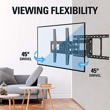 Load image into Gallery viewer, Mounting Dream TV Mount Full Motion TV Wall Mounts for 26-55 Inch Flat Screen TV, Wall Mount TV Bracket with Dual Arms, Max VESA 400x400mm and 99 LBS, Fits 16&quot;, 18&quot;, 24&quot; Studs MD2380-24K TV Mounts
