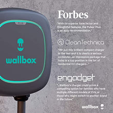 Load image into Gallery viewer, Pulsar Plus Level 2 Electric Vehicle Smart Charger - 40 Amp NEMA Ultra Compact, WiFi, Bluetooth, Alexa and Google Home - 25 Foot Cable - UL Certified - Indoor/Outdoor - by Wallbox

