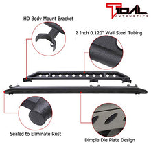 Load image into Gallery viewer, Tidal Tubular Side Armor Rock Sliders Fit for 07-18 Jeep Wrangler JK 4 Door
