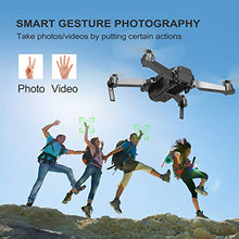 Load image into Gallery viewer, NEHEME NH525 Foldable Drones with 720P HD Camera for Adults, RC Quadcopter WiFi FPV Live Video, Altitude Hold, Headless Mode, One Key Take Off for Kids or Beginners with 2 Batteries 22mins
