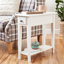 Load image into Gallery viewer, Frenchi Home Furnishing Chair Side Table with Storage, Queen
