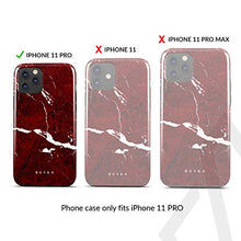 Load image into Gallery viewer, BURGA Phone Case Compatible with iPhone 11 PRO - Iconic Ruby Red Marble Cute Case for Women Heavy Duty Shockproof Dual Layer Hard Shell + Silicone Protective Cover
