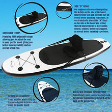 Load image into Gallery viewer, Blue Water Toys 2-in-1 SUP And Kayak! | 10’ Inflatable Stand Up Paddle Board/Kayak | Complete Accessory Set That Includes Convertible Paddle, Kayak Seat, Travel Backpack, and More!

