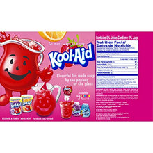 Load image into Gallery viewer, Kool-Aid Jammers Sharkleberry Fin Strawberry Orange Punch Artificially Flavored Kids Soft Drink (10 ct Box, 6 fl oz Pouches)

