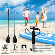 Load image into Gallery viewer, LBW Inflatable Stand Up Paddle Board SUP Paddleboard with Premium SUP Accessories &amp; Waterproof Backpack, Adjustable 3 Pieces Paddle, Non-Slip Deck, Youth &amp; Adult ISUP
