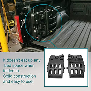 HQPASFY Bed Tailgate Stowable Collapsable Extender Kit Replacement for 2015-2021 Ford F-150 Replace# FL3Z-99286A40-C, FL3Z99286A40C