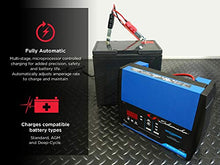 Load image into Gallery viewer, Schumacher SC1304 Fully Automatic Battery Charger Maintainer, and Auto Desulfator with Battery Detection - 15 Amp/3 Amp, 6V/12V - For Cars, Trucks, SUVs, Marine, RV Batteries
