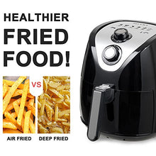Load image into Gallery viewer, Secura Air Fryer 3.4Qt / 3.2L 1500-Watt Electric Hot XL Air Fryers Oven Oil Free Nonstick Cooker with Additional Accessories, Recipes, BBQ Rack &amp; Skewers for Frying, Roasting, Grilling, Baking
