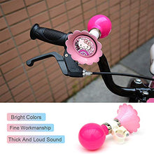 Load image into Gallery viewer, Kids Bike Horn Bell,Bicycle Metal Squeeze Horn Bike Accessories Handlebar Ring Horn for Girls or Boys (hello kitty)
