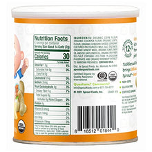 Load image into Gallery viewer, CoComelon Sprout Organic Baby Food, Toddler Snacks, White Cheddar Plant Power Curlz, 1.48 Oz Canister (6 Count)
