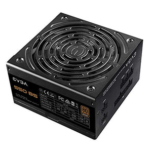 EVGA 550 B5, 80 Plus BRONZE 550W, Fully Modular, EVGA ECO Mode, 5 Year Warranty, Compact 150mm Size, Power Supply 220-B5-0550-V1
