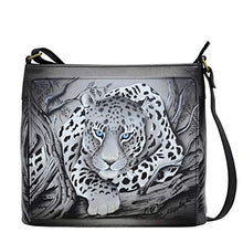 Load image into Gallery viewer, Anna by Anuschka Organizer Handbag | Genuine Leather | African Leopard
