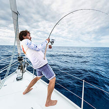 Load image into Gallery viewer, Palmyth Fishing Shirt for Men Long Sleeve Sun Protection UV UPF 50+ T-Shirts with Pocket (Mayfly, Medium)
