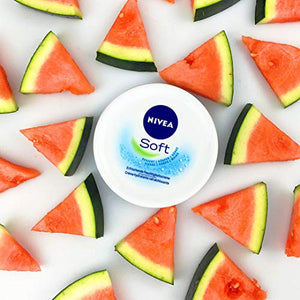 NIVEA Soft Refreshingly Soft Moisturizing Cream,, 6 Fl Ounce ()