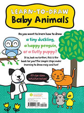 Load image into Gallery viewer, My First Learn-To-Draw: Baby Animals: (25 Wipe Clean Activities + Dry Erase Marker, Perfect Easter Gift or Basket Stuffer) (My First Wipe Clean How-To-Draw)
