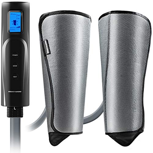 Mothers Day Gifts Compression Leg and Foot Massager with Heat - Calf Air Massager for Circulation - Massage for Arm, Leg, Calf - Support Calves Foot Pain - Relax Gifts for Women,Men,Mom,Dad