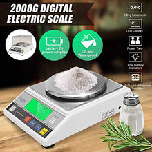 Load image into Gallery viewer, CGOLDENWALL High Precision Lab Scale 2000g 0.01g Analytical Balance Kitchen Scale Scientific Scale Counting Scale with Counting and Weighing function (2000g, 0.01g)
