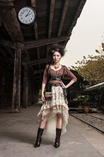 Load image into Gallery viewer, Steampunk Victorian Gothic Sexy Prom Dresses Homecoming Dresses Wedding Dresses Beige
