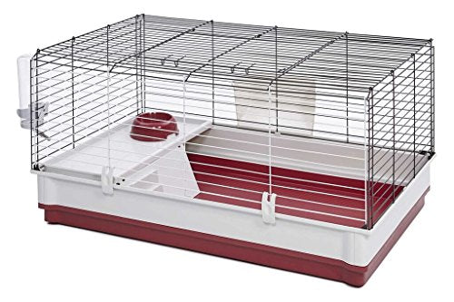 MidWest Homes for Pets 158 Wabbitat Deluxe Rabbit Home, Rabbit Cage, 39.5 L x 23.75 W x 19.75 H inch
